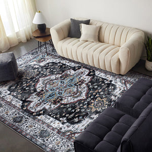 Palimpsest Marine – washable rug
