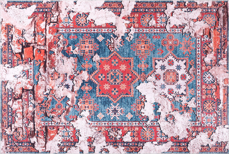Palazzo Rust Red – washable rug
