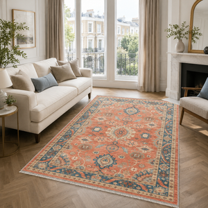 Bergama Apricot – washable rug