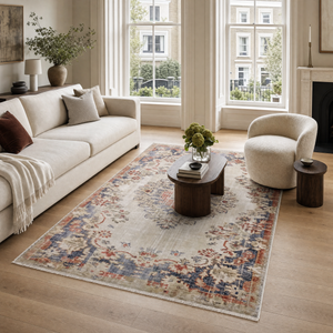 Ardebil Slate – washable rug