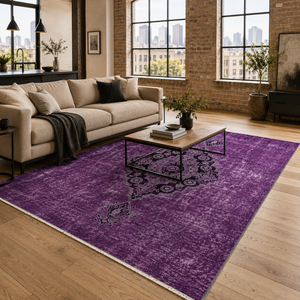 Nomad Lilac – washable rug