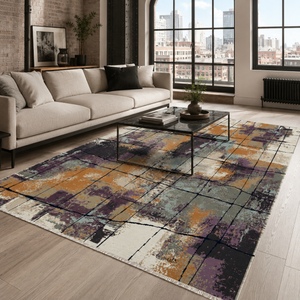 Linea Gold – washable rug
