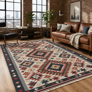 Antalya Chestnut – washable rug