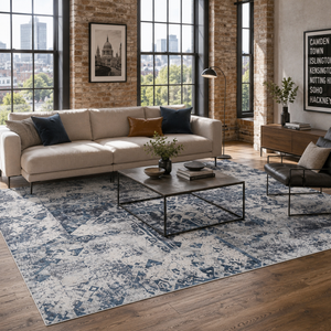 Bergamo Marine – washable rug
