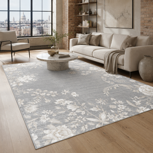 Zaronim Grey – washable rug