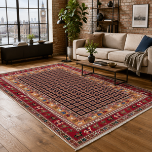 Veramin Indigo – washable rug