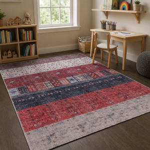 Salor Rust Red – washable rug