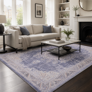 Archive Slate – washable rug