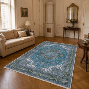 Nain Navy – washable rug