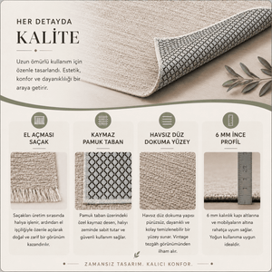 Heriz Ivory – washable rug