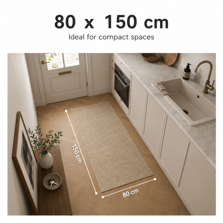 See the size in a room: 80 × 150 cm