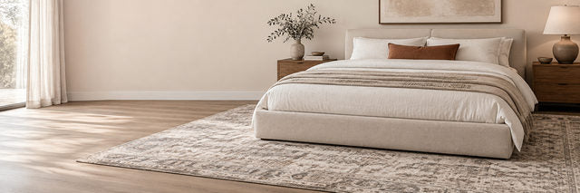 Moving an existing rug to a new room