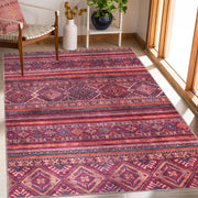 Essaouira Granatröd – matta i rumsmiljö | Ljuva Home