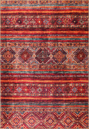 Ephesus Rust Red – washable rug