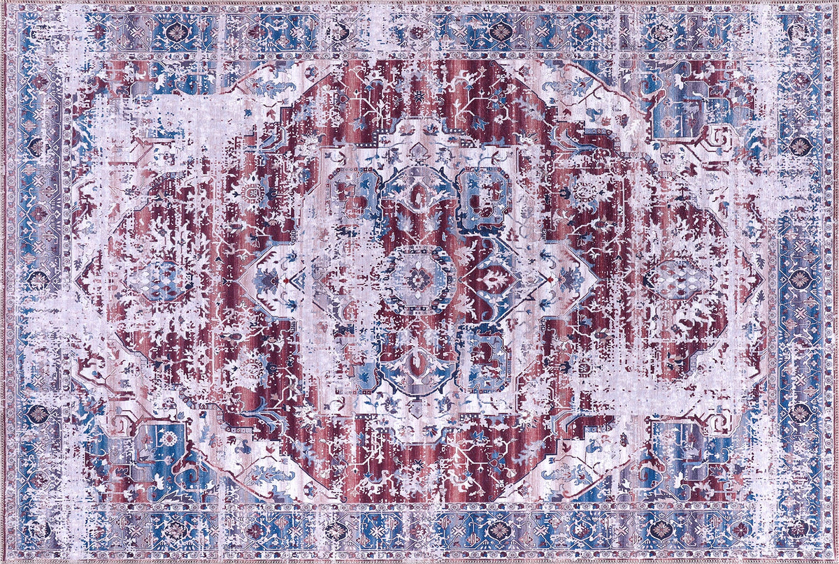 Distressed Heather – washable rug