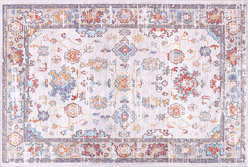 Bergamot Ivory – washable rug
