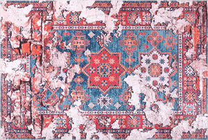 Palazzo Rust Red – washable rug