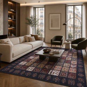 Aydın Burgundy – washable rug