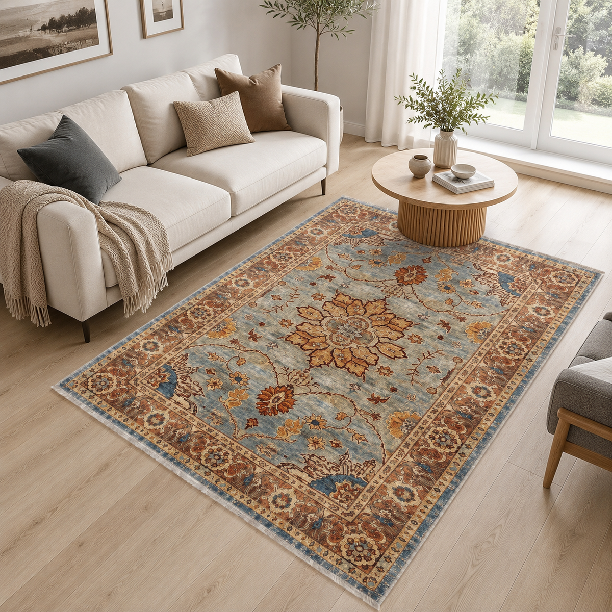 Kayseri Denim – washable rug