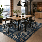 Seljuk Azurblå – produktbild 4 | Ljuva Home