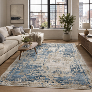 Regency Pewter – washable rug