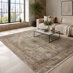 Bergama Cocoa – washable rug