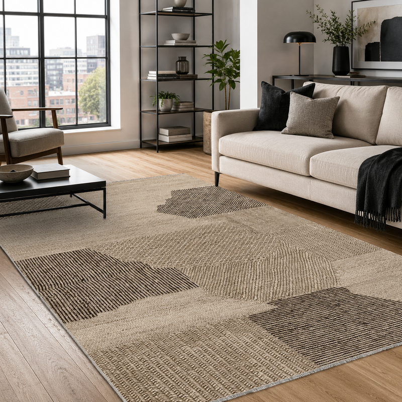 Datum Walnut – washable rug