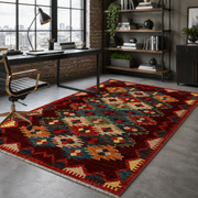 Kilim Vinröd – produktbild 6 | Ljuva Home