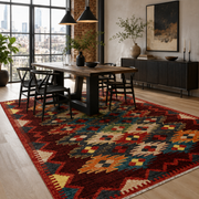 Kilim Vinröd – produktbild 7 | Ljuva Home