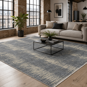 Contour Grey – washable rug