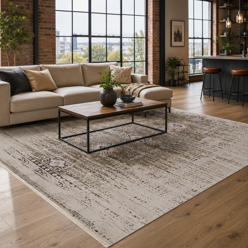 Provenance Eucalyptus – washable rug