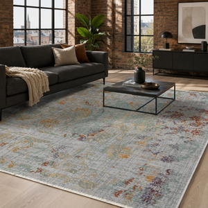 Linea Grey – washable rug