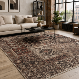 Lycian Taupe – washable rug