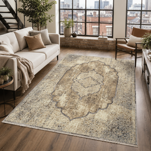 Timeworn Walnut – washable rug