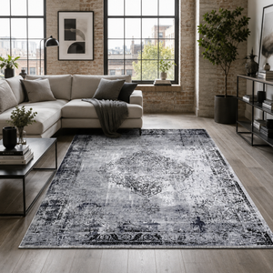 Regency Ash – washable rug