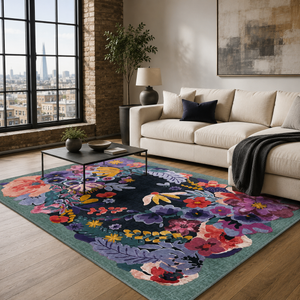 Ardebil Marine – washable rug