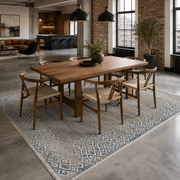 Basketweave Azurblå – produktbild 5 | Ljuva Home