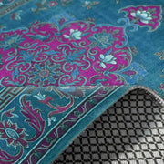 Bakhtiari Denimblå – produktbild 8 | Ljuva Home
