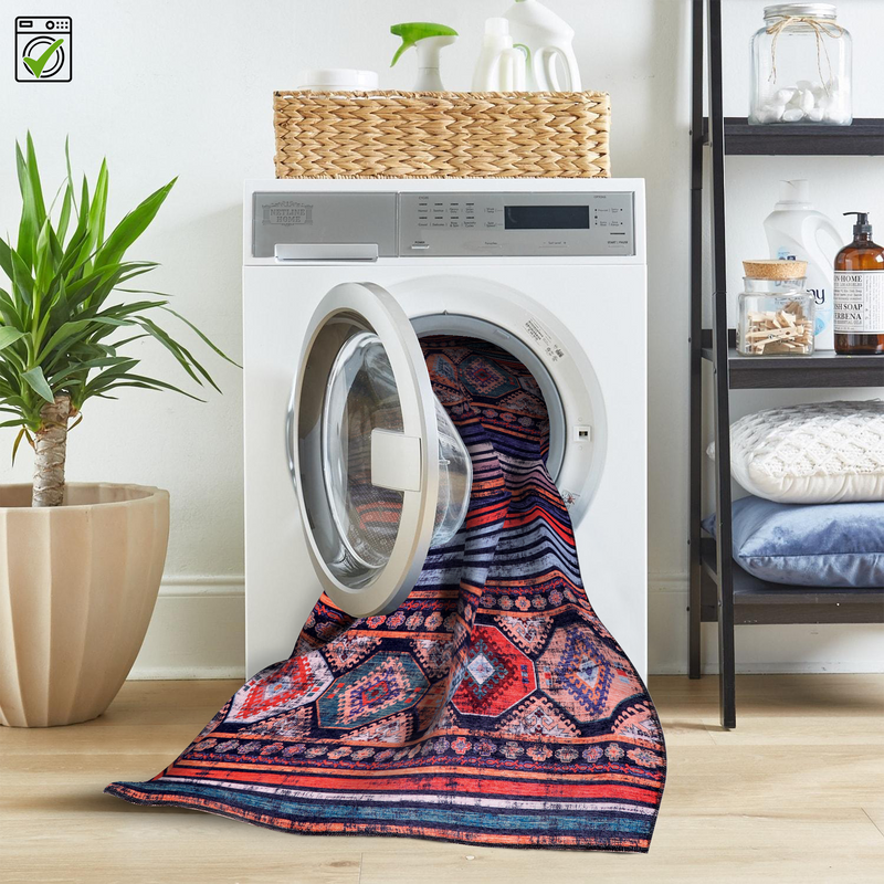Ibiza Azure – washable rug