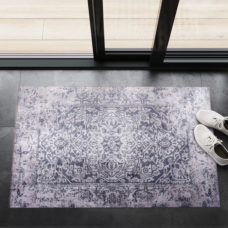Palimpsest Denim – washable rug